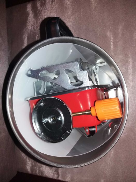 KUCHENKA 330g Kubek XXL z pokrywką ultralekki 1,25L waga 110g