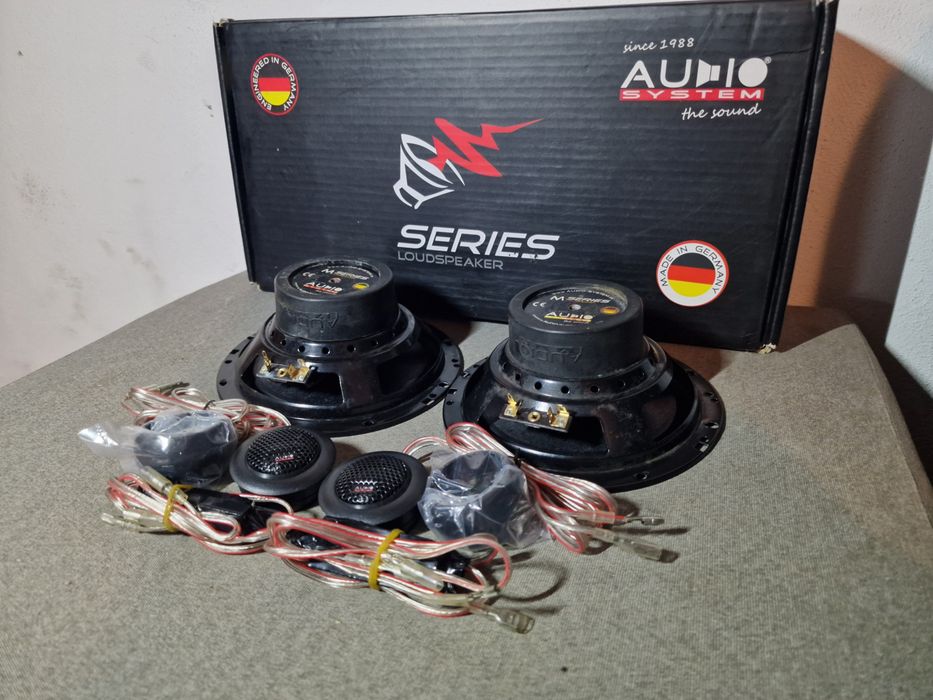 Audio System M 165 Series Głośnik samochodowe Car Audio zestaw dwudrozny Nowe