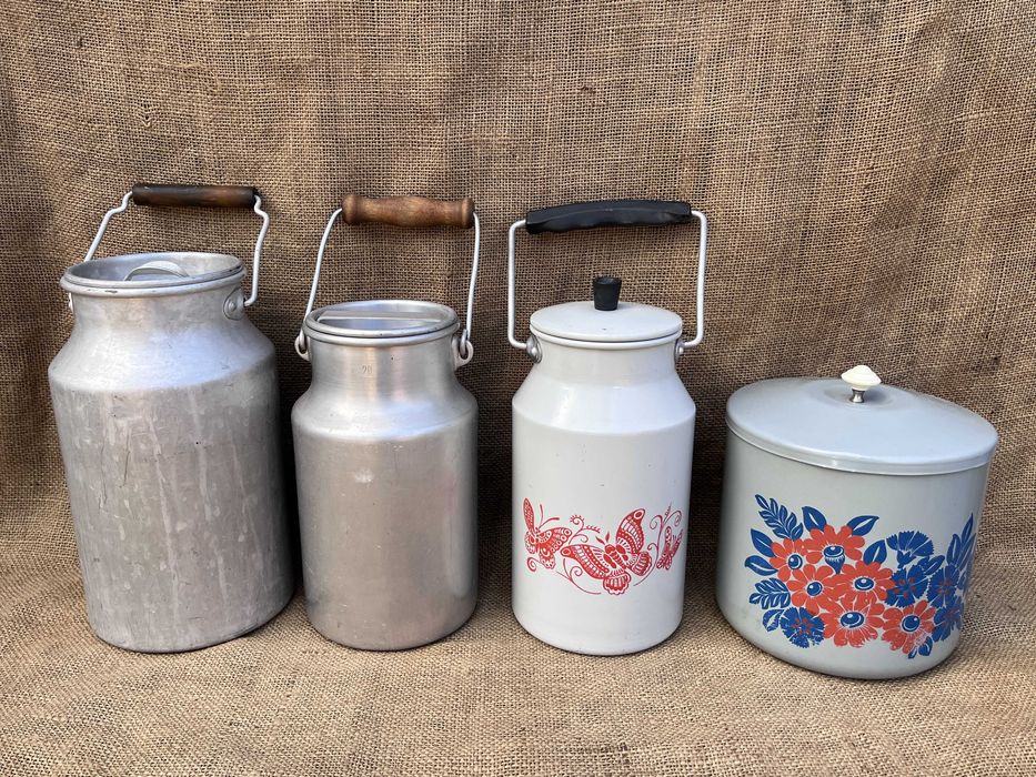 Бидончик алюминиевый 2-3 л. СССР