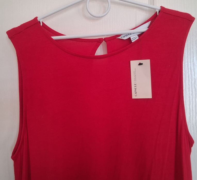 Czerwona sukienka tunika Capsule 18/46 (44/46)