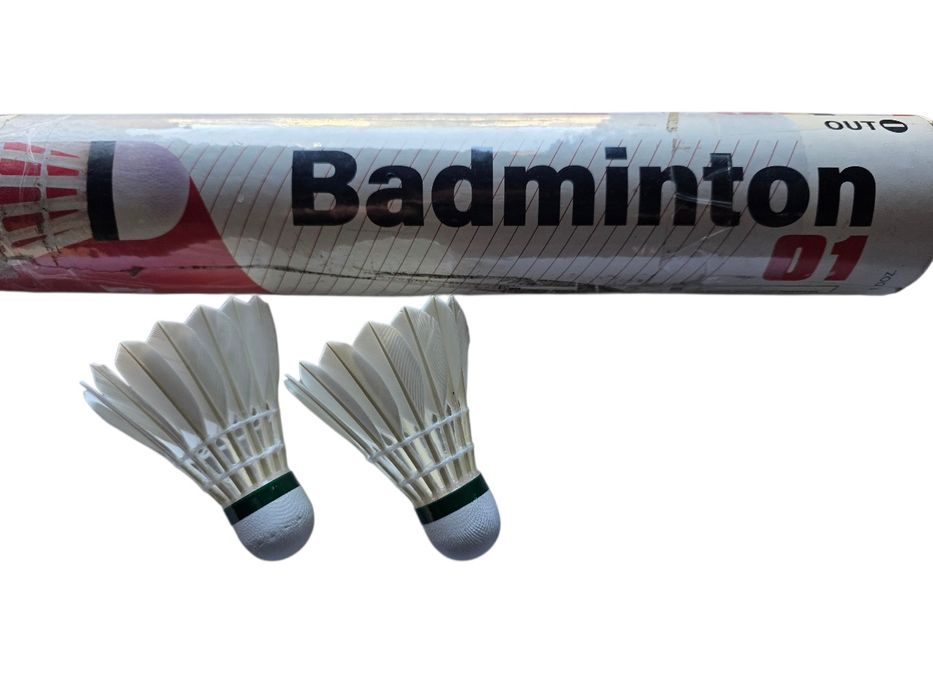 Lotki do badmintona piórowe