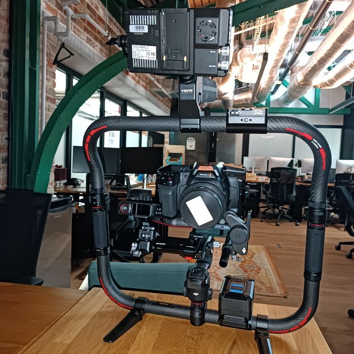 Kompletny zestaw filmowy BMPCC 6K G2 + DJI RS3 Pro + Focus Pro+Advanced Grip