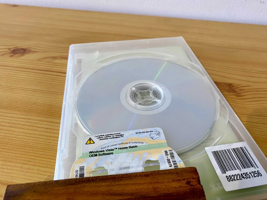 system operacyjny Windows Vista Home OEM 64bit ORYGINAŁ Z NAKLEJKĄ
