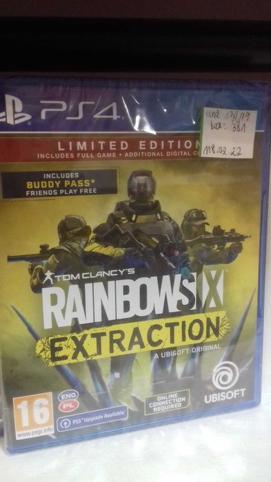 Tom clancy's rainbow six extraction ps4, wymiana , sklep tychy