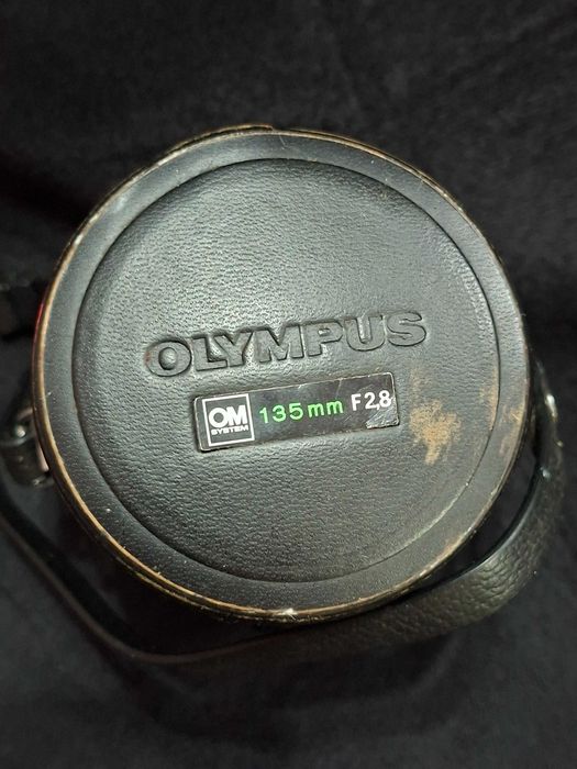 Obiektyw Olympus 135mm 1:2,8 Zuiko Japan AUTO-T MC OM System Etui
