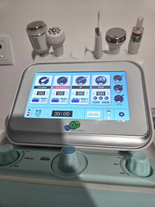 Hydrofacial small bubble
