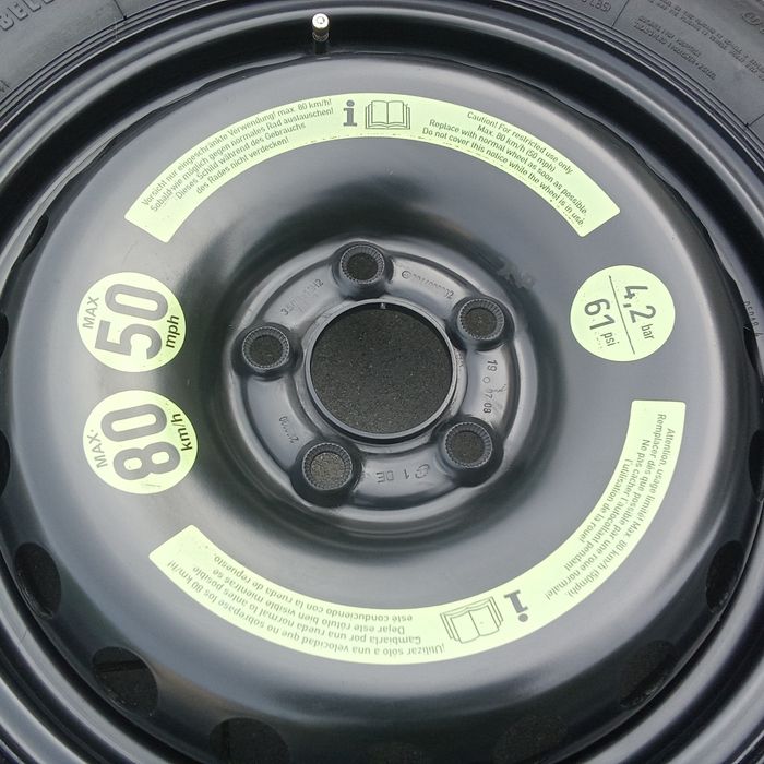 Koło Dojazdowe Mercedes 16 cali 5x112 stan BdB