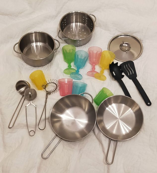 Akcesoria do drewnianej kuchni