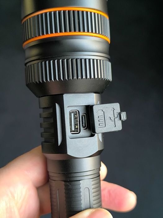 LED Фонарик Kensun KS008 + аккумулятор Litokala 26650 5000 mAh