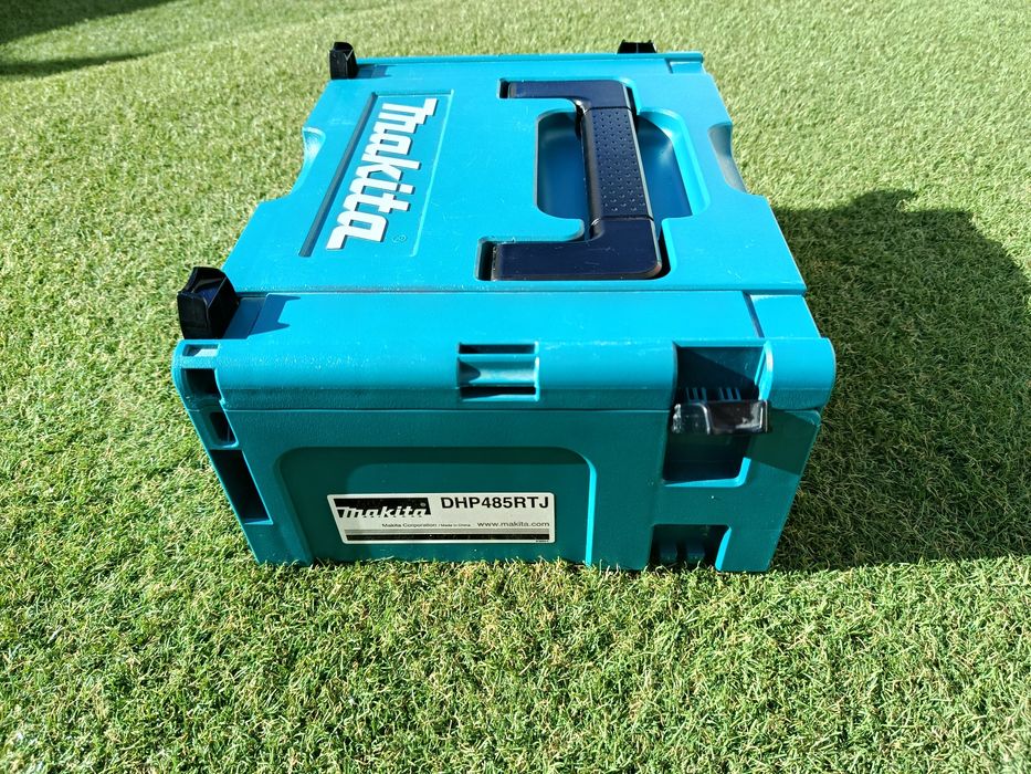 Makita DHP485RTJ 18V Brushless – 2× Baterias 5.0Ah & Makpac