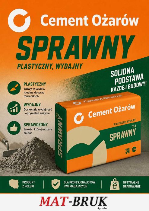 Cement Ożarów Sprawny 32,5