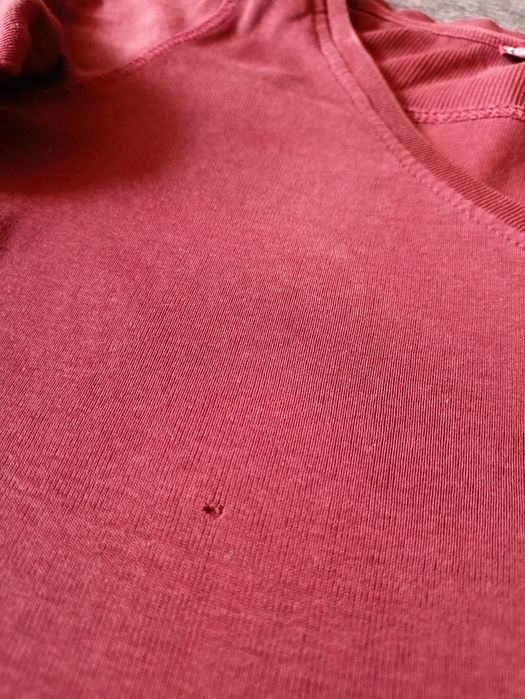 Burgundowa bluzka rozm. S (36)