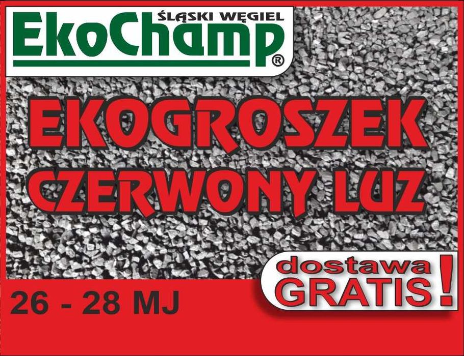 Węgiel Groszek EkoChamp® Czerwony luzem - Oferta Śląsk