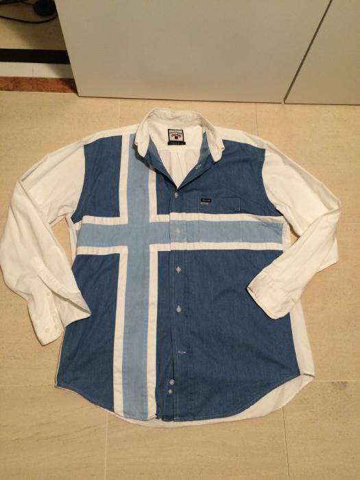 Camisa Façonnable - Flag / Patchwork