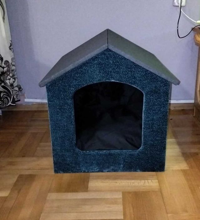 Buda tapicerowana dla psa kota legowisko