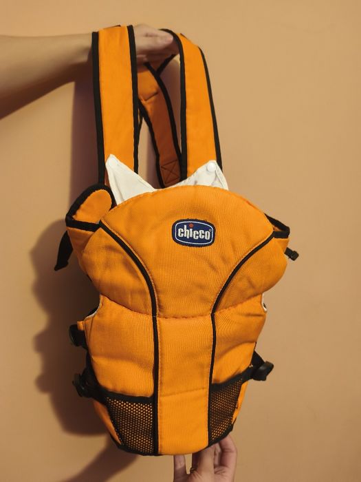 Слінг.Нагрудна кенгуру-переноска Chicco GO BABY для новонароджених.