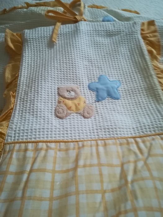 Colcha /protetor /suporte fraldas/saco cama