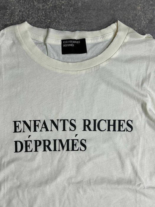 Футболка біла Enfants Riches Deprimes archive distressed белая