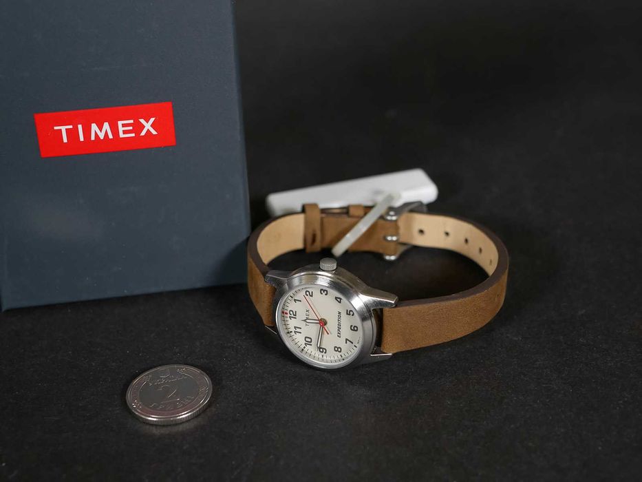 Жіночий Timex Tw4B25600 Expedition Field із шкіряним ремінцем