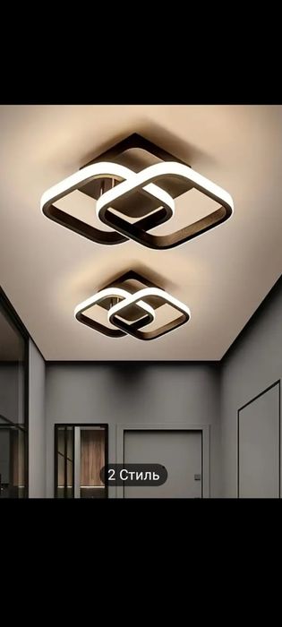 Сучасний LED світильник, люстра