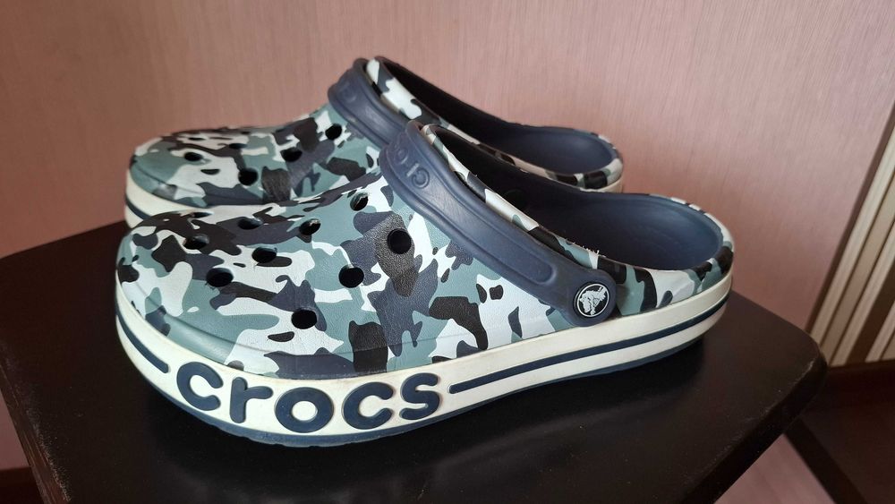 Крокси Bayaband Graphic Black Camo Clog Original