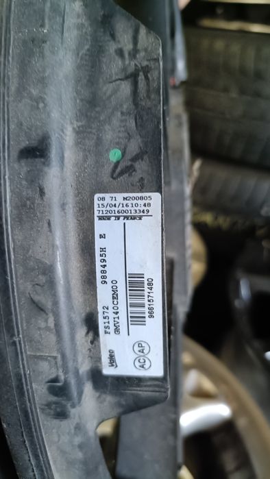 Termo ventilador Peugeot citroen