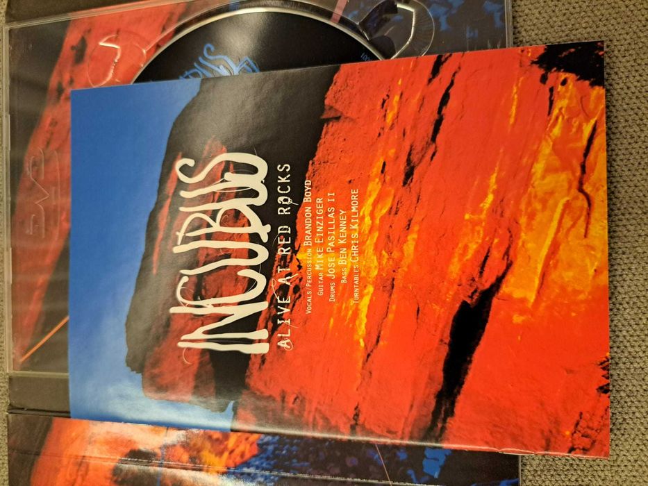 DVD + CD "Incubus - Alive at Red  Rocks"