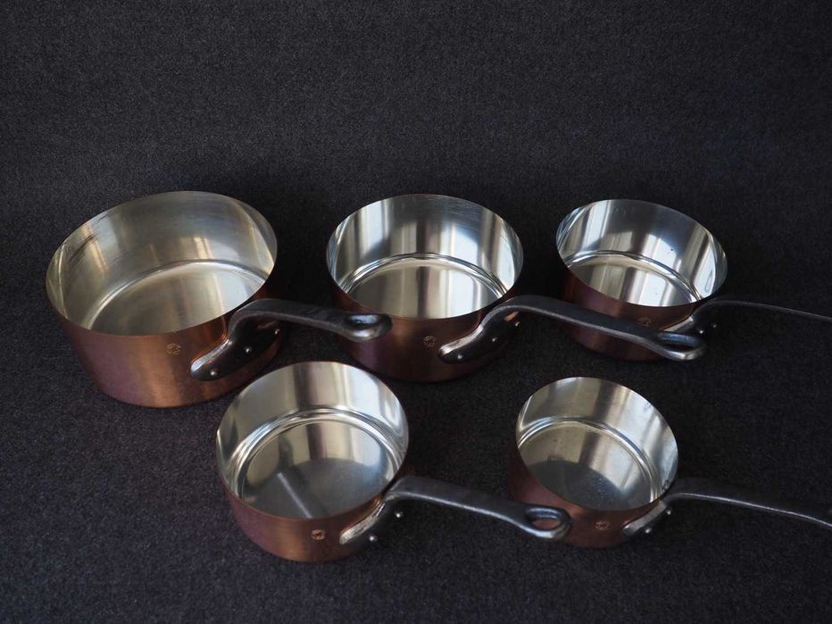 Кастрюля - ковш медная