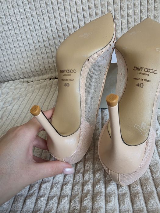 Туфлі Jimmy Choo Romy (туфлі-човники на шпильці 100 мм)