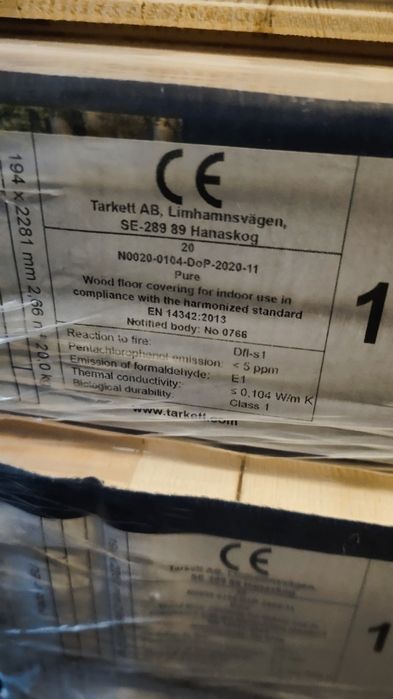 Deska podłogowa dąb naturalny Tarkett Szwedzka 13mm