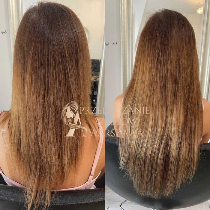 Przedłużanie włosów od 1200zlWłosy NATURALNIE Cale Fryzjerstwo