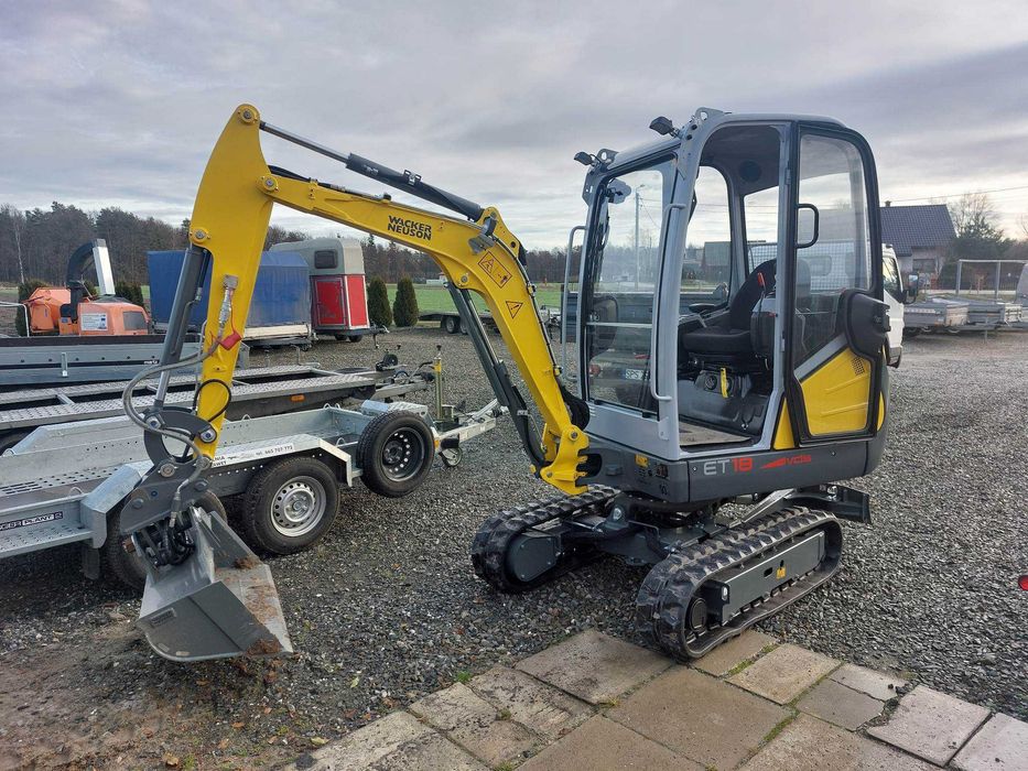 Wynajem młota do kucia do Minikoparki Wacker Neuson Easy Lock Wynajem