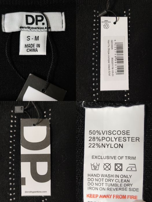 Красивий светр у камінцях  від dorothy perkins