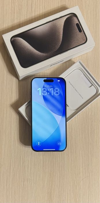 iPhone 15 Pro 128gb Natural Titanium Neverlock