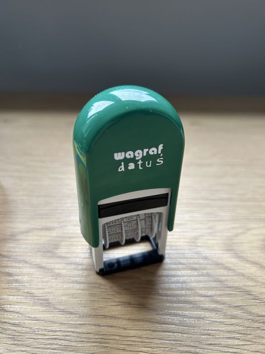 Wagraf Datuś stempel z datą