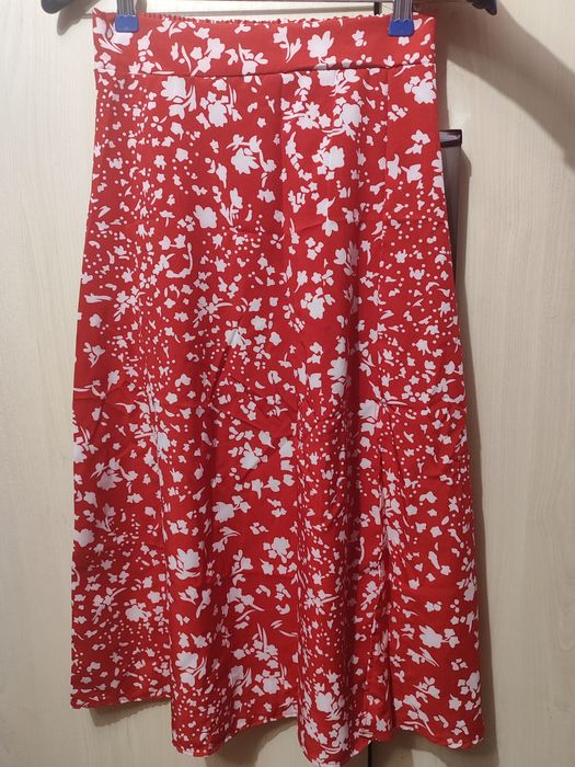 Юбка с разрезом софт