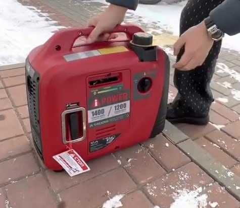 Генератор бензиновый медь 1.2 кВа топ качества‼️чистый синус‼️sc 1400i