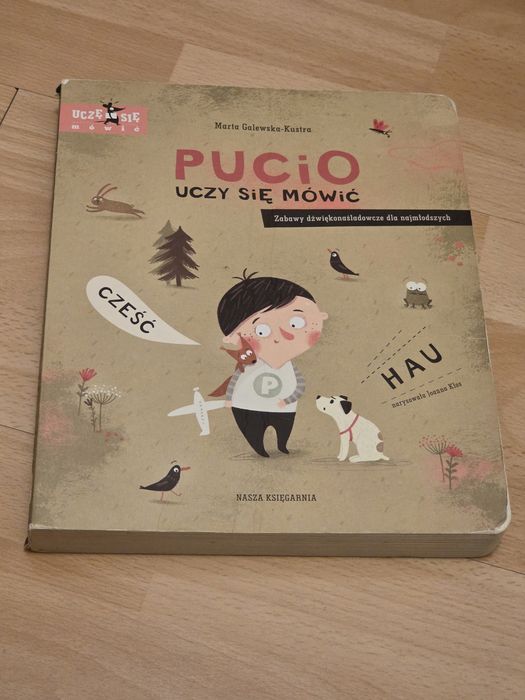 Pucio uczy się mówić