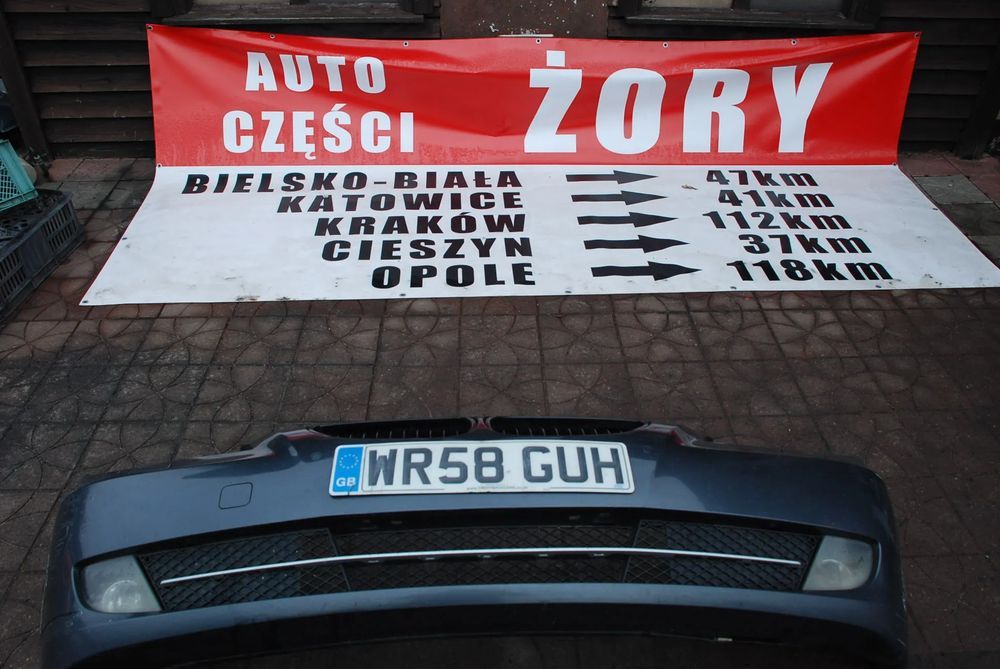 bmw e90 zderzak kolor platingraun nr a40709 wysyłka