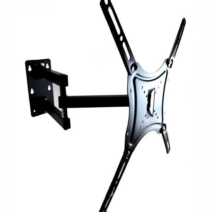 Кронштейн для телевізора 14″-27/55″ 10-20 кг з нахилом і поворотом
