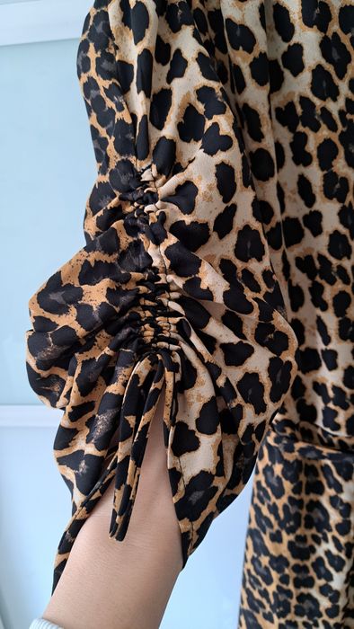 Sukienka letnia panterka