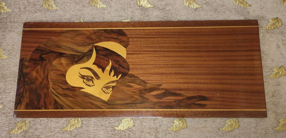 Картина, шпон, дерево, инкрустация