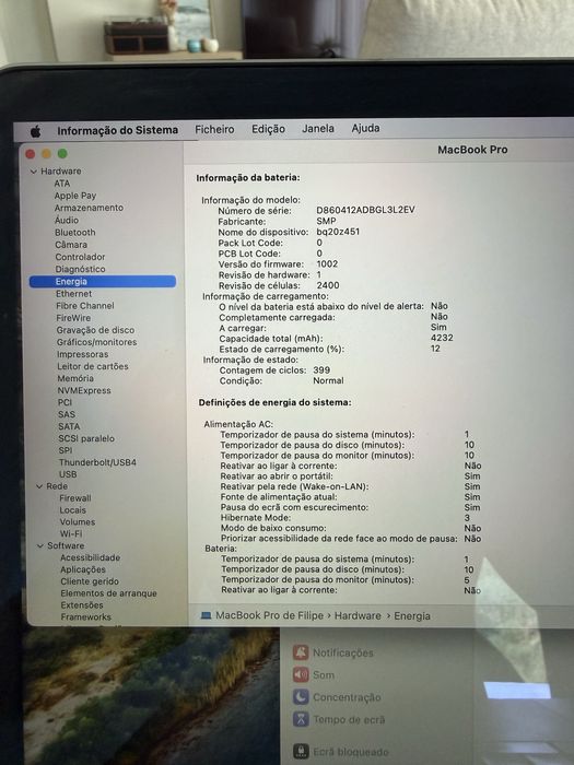 MacBook Pro 13” 2020 | 16GB RAM | SSD 256GB | Excelente Estado