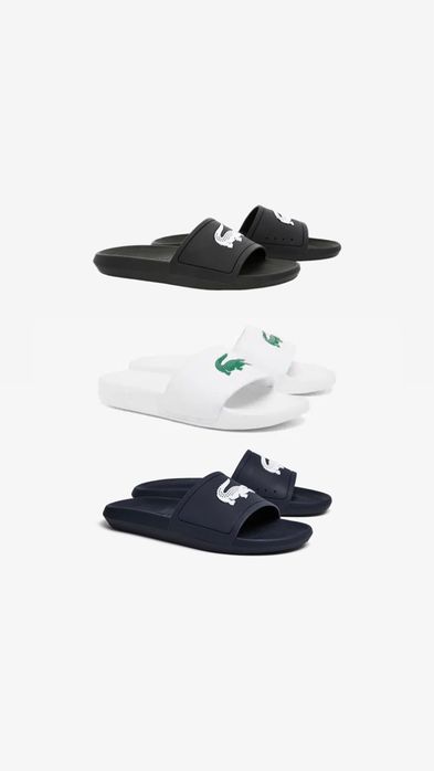 Оригінал! Чоловічі тапочки Lacoste