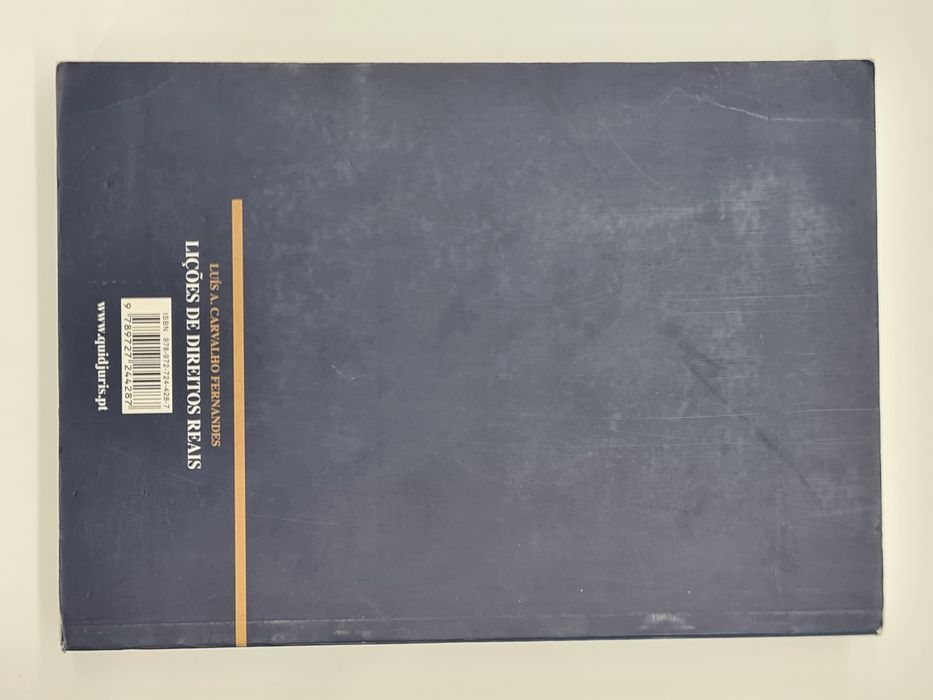 Livro Lições de Direitos Reais 6a edição
