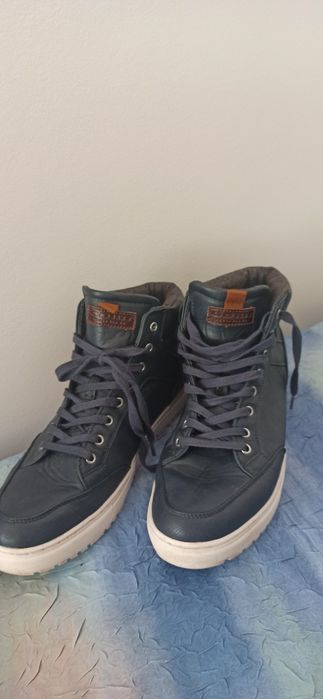 Granatowe sneakersy męskie buty za kostkę 43 Odiin