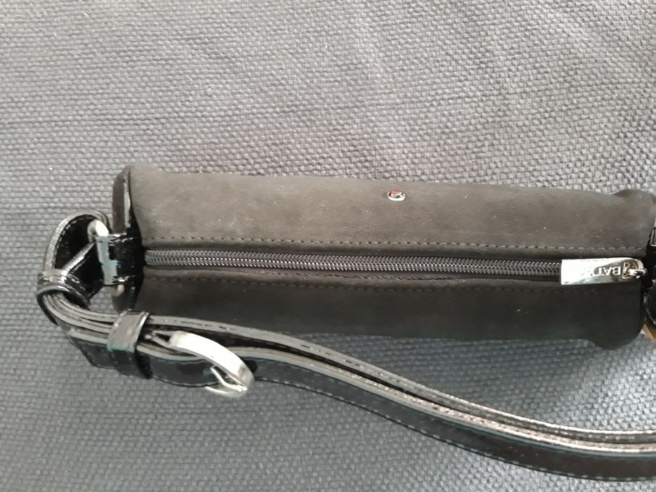 BATYCKI Nowa torebka Czarny Zamsz