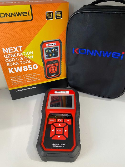 KONNWEI KW850 skaner diagnostyczny OBD-2 EM-AUDIO Tomaszów Lubelski Wysyłka Gratis !!!