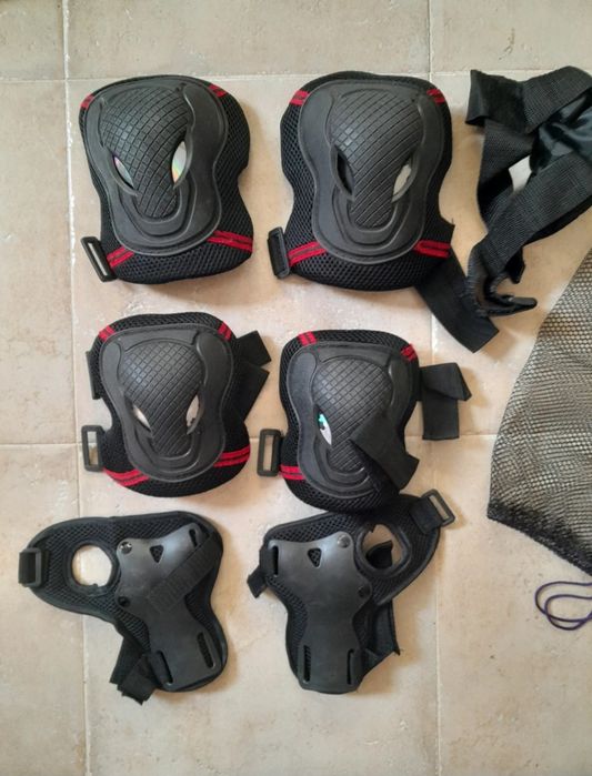 Pack de joelheiras e cotoveleiras
