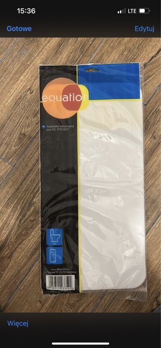 Podkładka uniwersalna pod WC